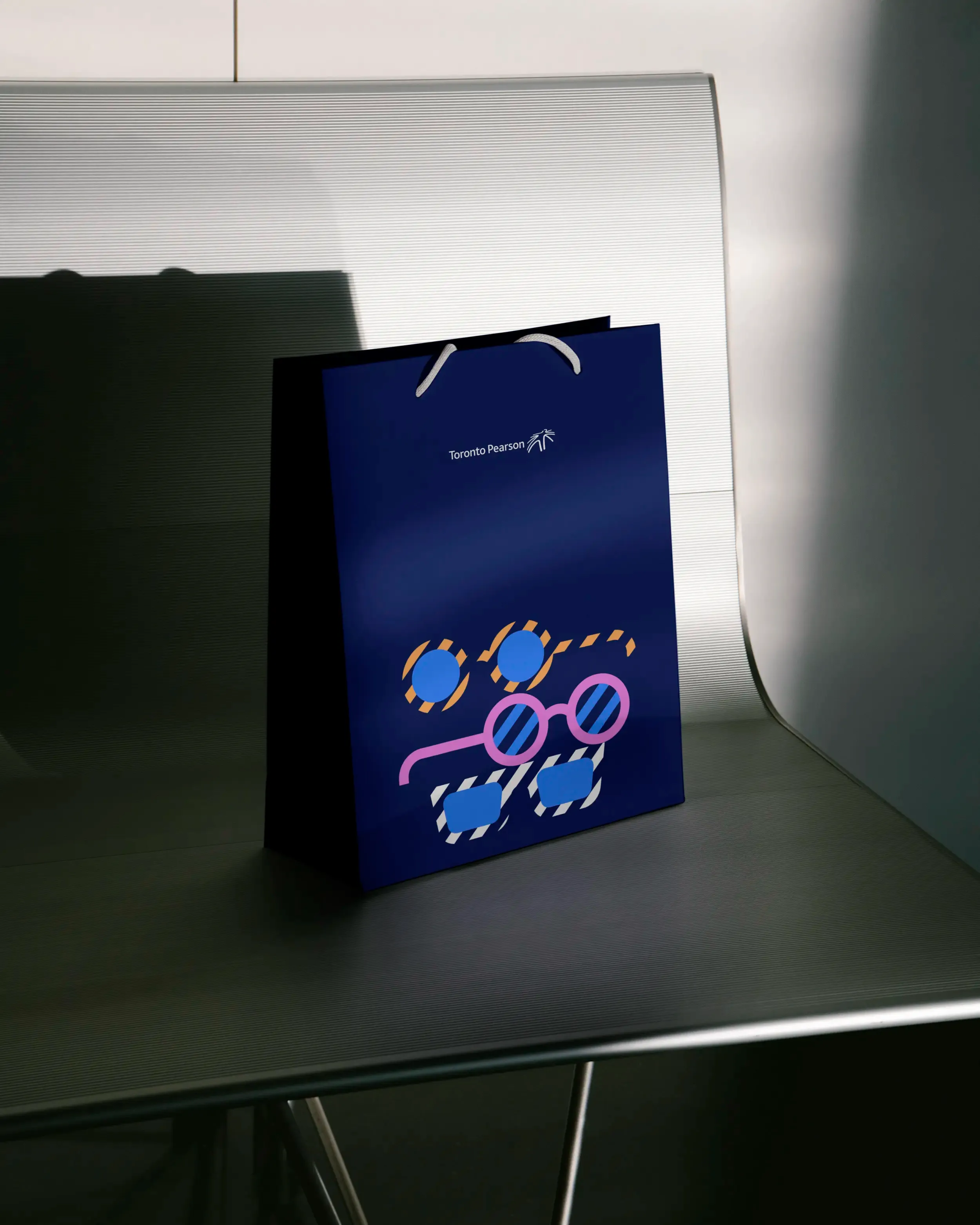 Toronto Pearson branded shopping bag